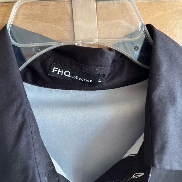 FHQ Collection L black and white blouse - Picture 8 of 11